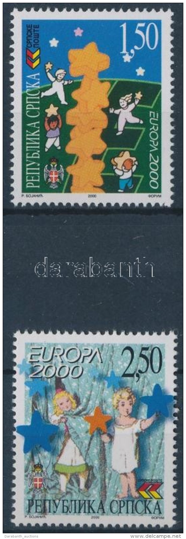 ** 2000 Europa CEPT Sor Mi 167-168 - Autres & Non Classés