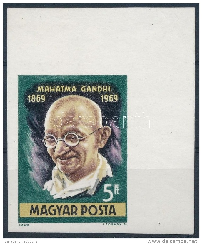 ** 1969 Mahatma Gandhi V&aacute;gott &iacute;vsarki B&eacute;lyeg - Autres & Non Classés