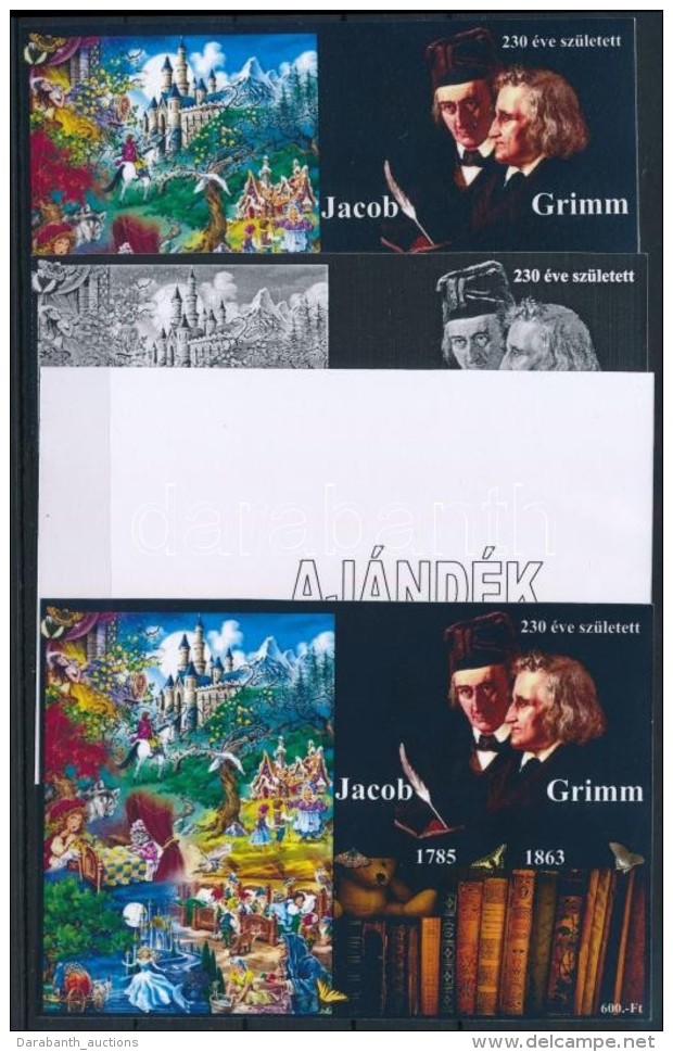 ** 2015/02 Jacob Grimm 4 Db-os Eml&eacute;k&iacute;v Garnit&uacute;ra (28.000) - Autres & Non Classés
