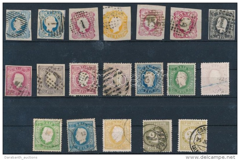 O PORTUGAL 24 Klasszikus B&eacute;lyeg / 24 Classic Stamps (Mi EUR 750.-) - Autres & Non Classés