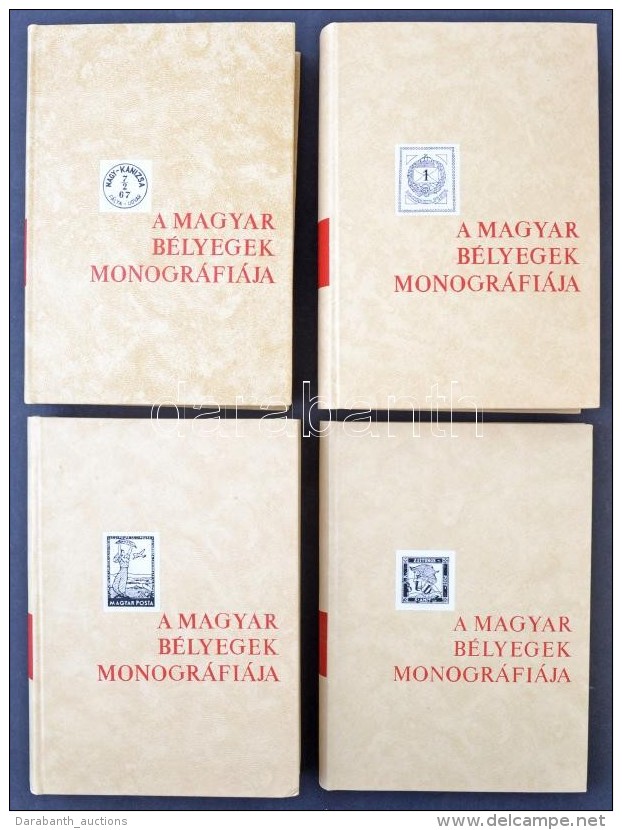 A Magyar B&eacute;lyegek Monogr&aacute;fi&aacute;ja I-VI K&ouml;tet - Autres & Non Classés