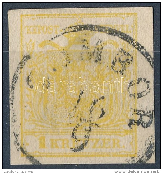 O 1850 1kr MP ,,ZOMBOR' (10.000) (elv&eacute;konyod&aacute;s / Thin Paper) - Andere & Zonder Classificatie