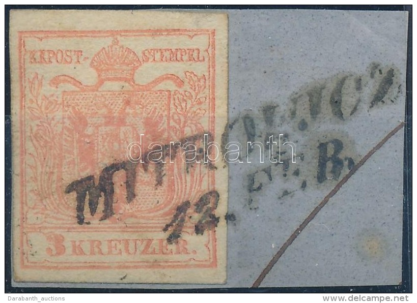 1850 3kr MP III. J&oacute; / Sz&eacute;p Sz&eacute;lekkel 'MITROWICZ' - Autres & Non Classés