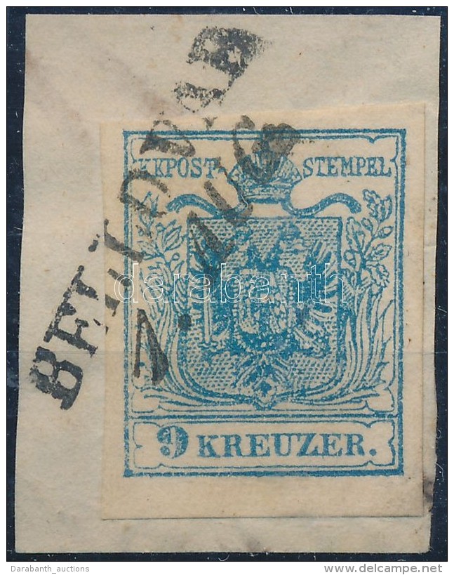 1850 9kr MP III. J&oacute; / &oacute;ri&aacute;si Sz&eacute;lekkel 'BELLOVAR' - Autres & Non Classés