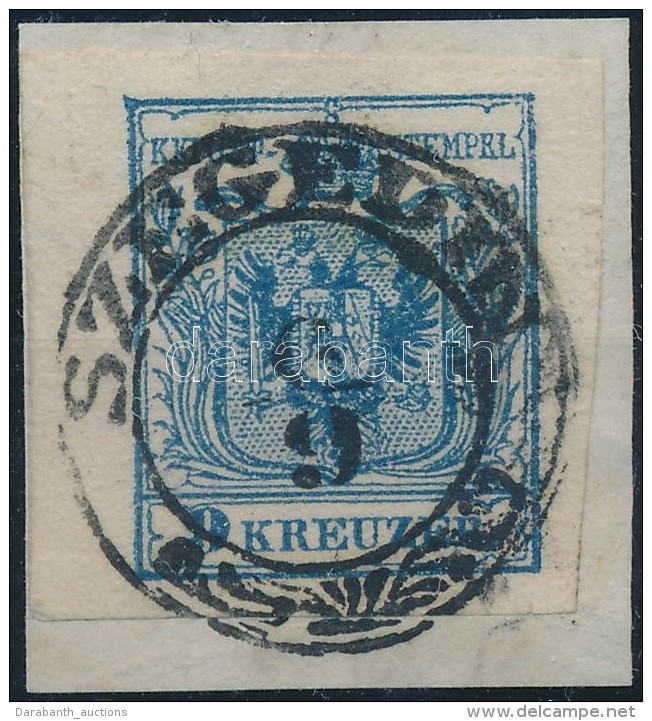 1850 9kr HP III. Sz&eacute;p / &oacute;ri&aacute;si Sz&eacute;lekkel, Bal &iacute;vsz&eacute;l 5 Mm / With Nice /... - Autres & Non Classés