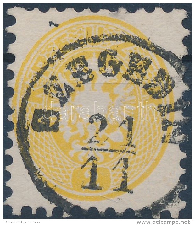O 1864 2kr S&aacute;rga / Yellow 'SZEGEDIN' - Autres & Non Classés
