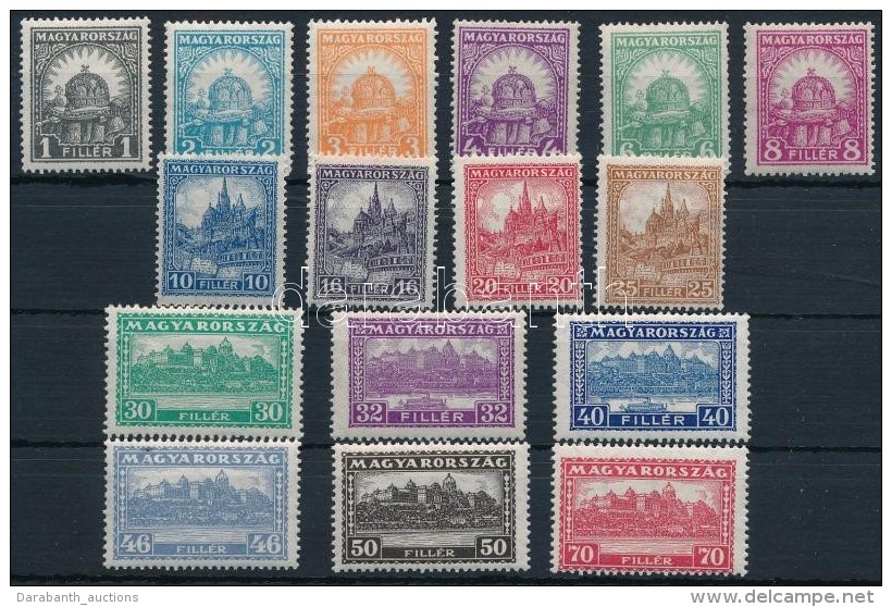 ** 1926 PengÅ‘-fill&eacute;r (I) A Sor / Mi 411-426 Set  (25.000) - Autres & Non Classés