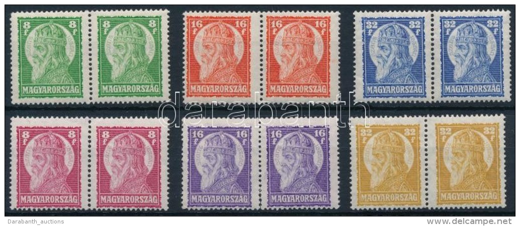 ** 1928-1929 Szent Istv&aacute;n (I-II) 2 Klf Spr P&aacute;rokban (6.000) - Autres & Non Classés