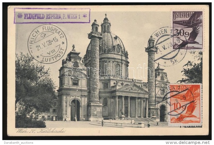 1928 L&eacute;gi K&eacute;peslap Z&uuml;richbe / Airmail Postcard To Z&uuml;rich - Autres & Non Classés