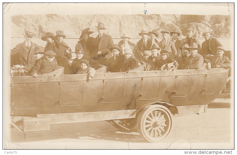 Transports - Carte-Photo - Automobile Autocar - USA San Fransisco - Golden Gate - 1919 - Autobus & Pullman