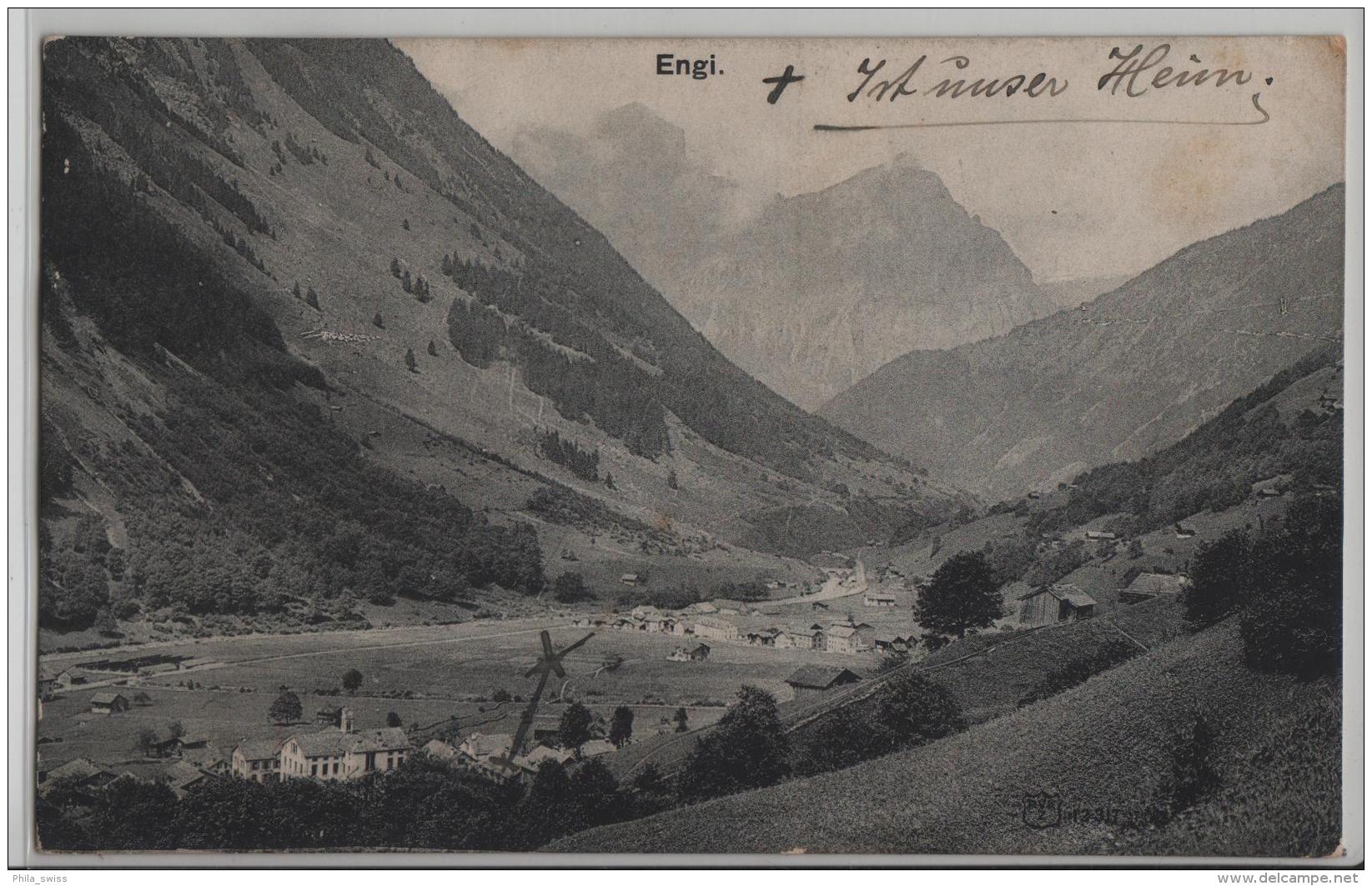 Engi (Glarus) - Photo: Carl Künzli No. 12317 - Engi