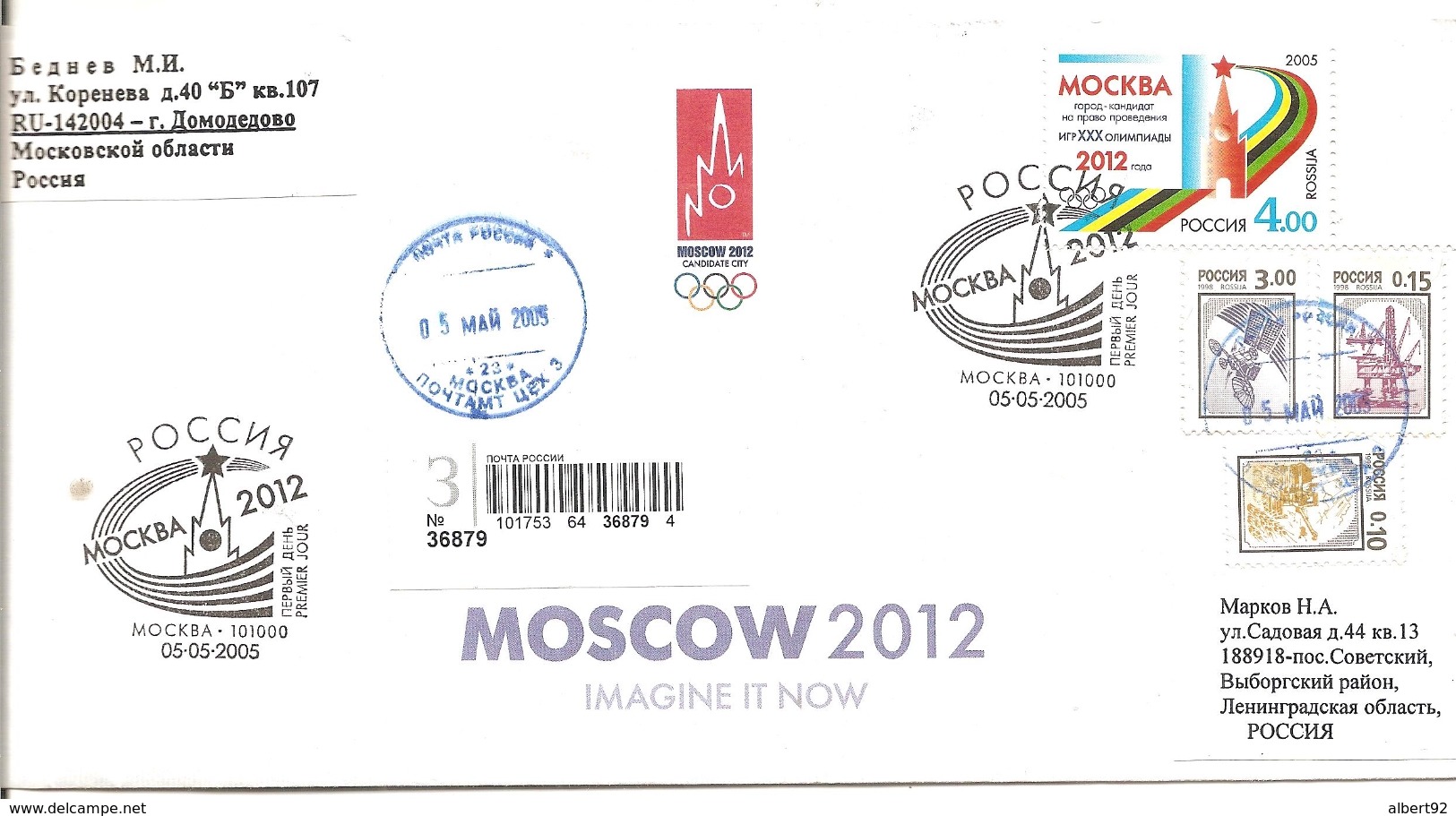 2005 Candidature De Moscou Aux Jeux Olympiques 2012 ;recommandé - Summer 2012: London