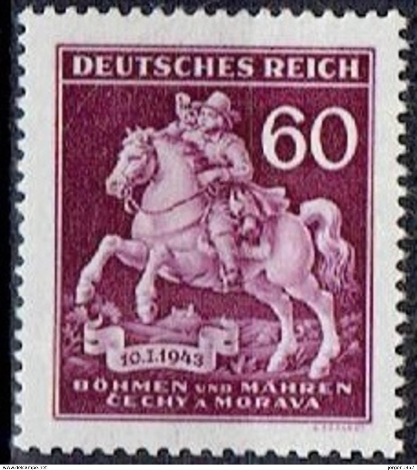 BOHEMIA & MORAVIA # FROM 1943 STAMPWORLD 115** - Nuovi