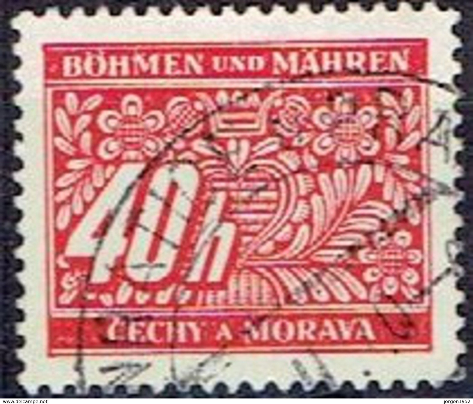 BOHEMIA & MORAVIA # POSTAGE DUE  FROM 1939-40 - Nuovi