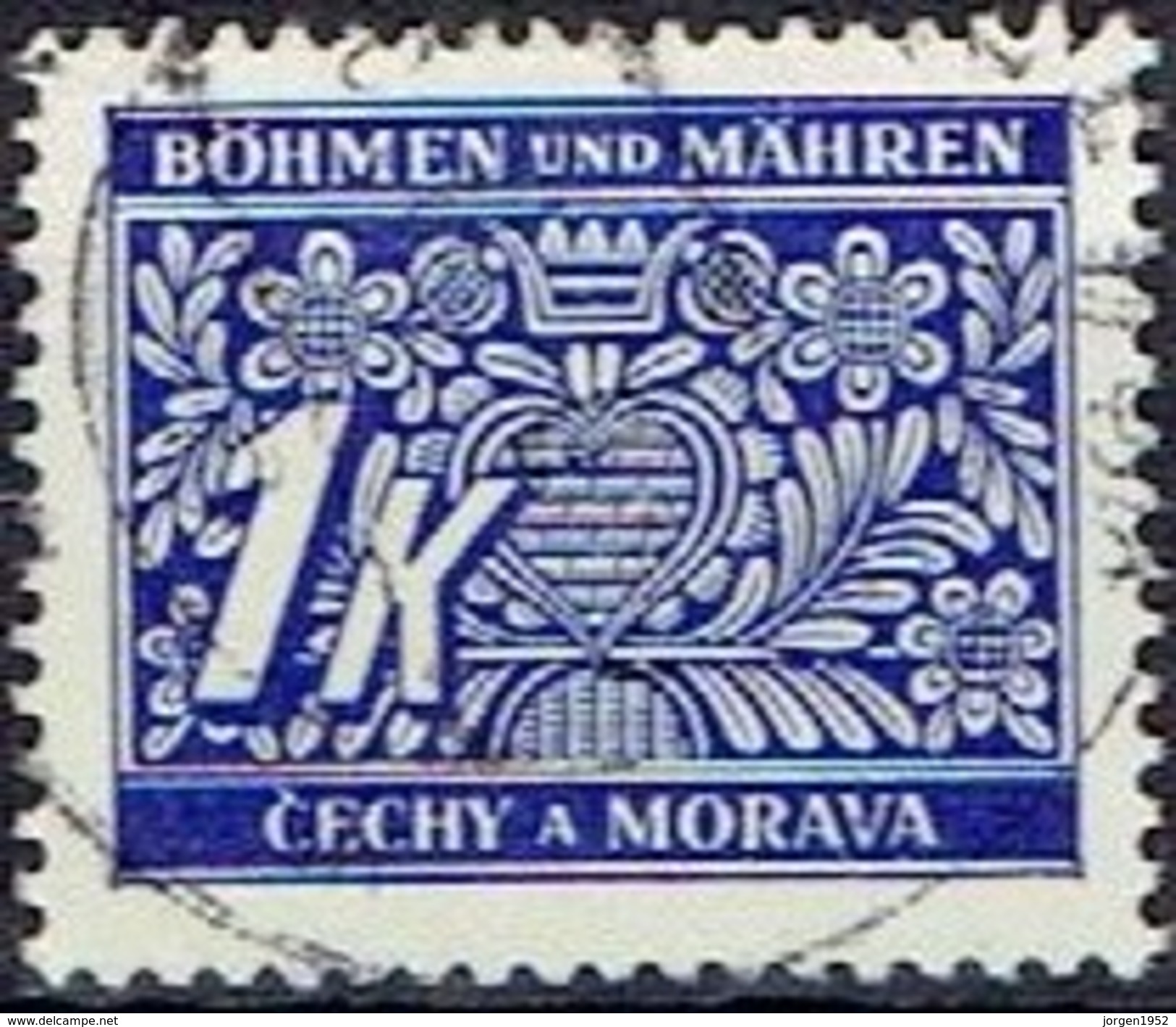 BOHEMIA & MORAVIA # POSTAGE DUE  FROM 1939-40 - Nuovi
