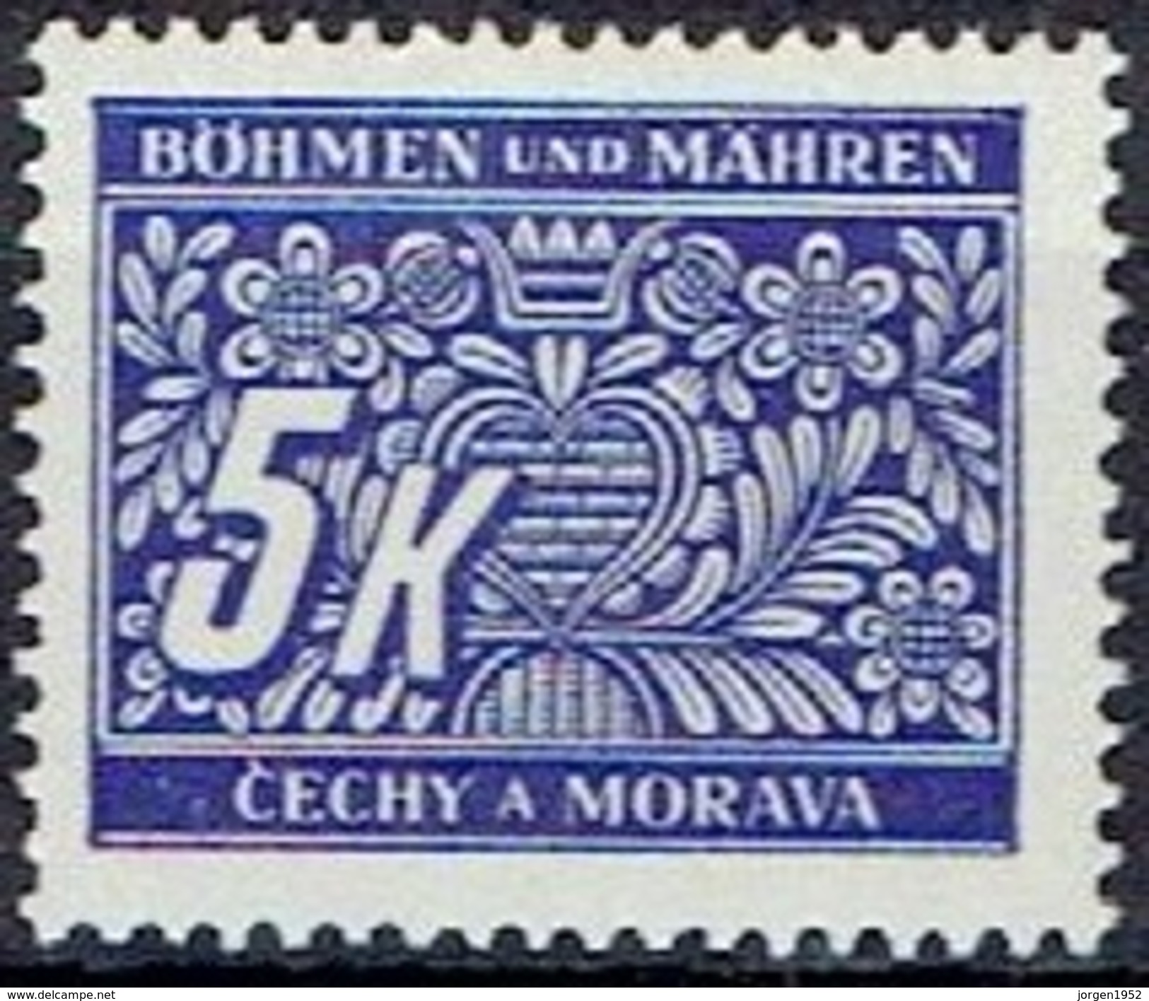 BOHEMIA & MORAVIA # POSTAGE DUE  FROM 1939-40 ** - Nuovi