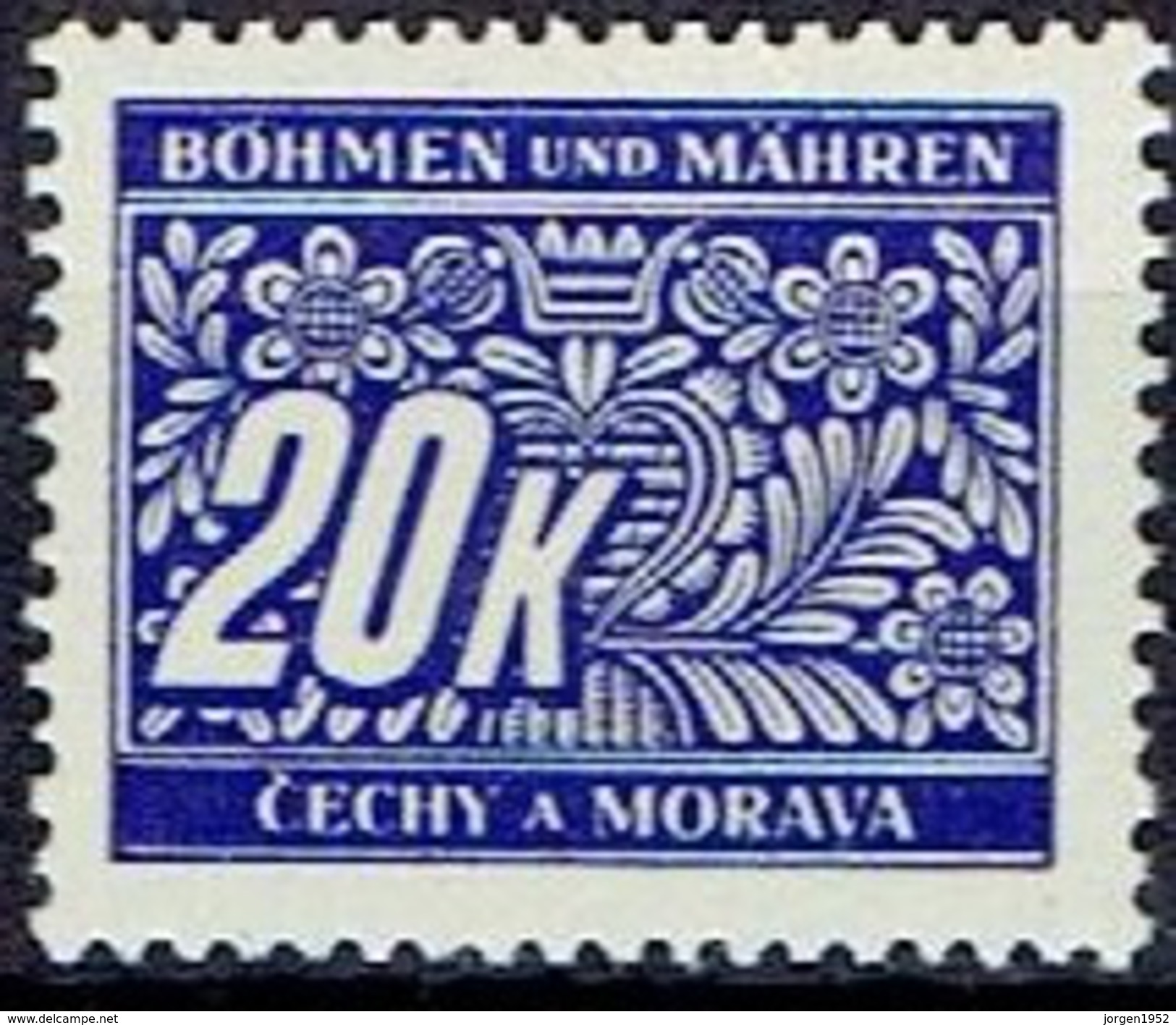 BOHEMIA & MORAVIA # POSTAGE DUE  FROM 1939-40 ** - Unused Stamps