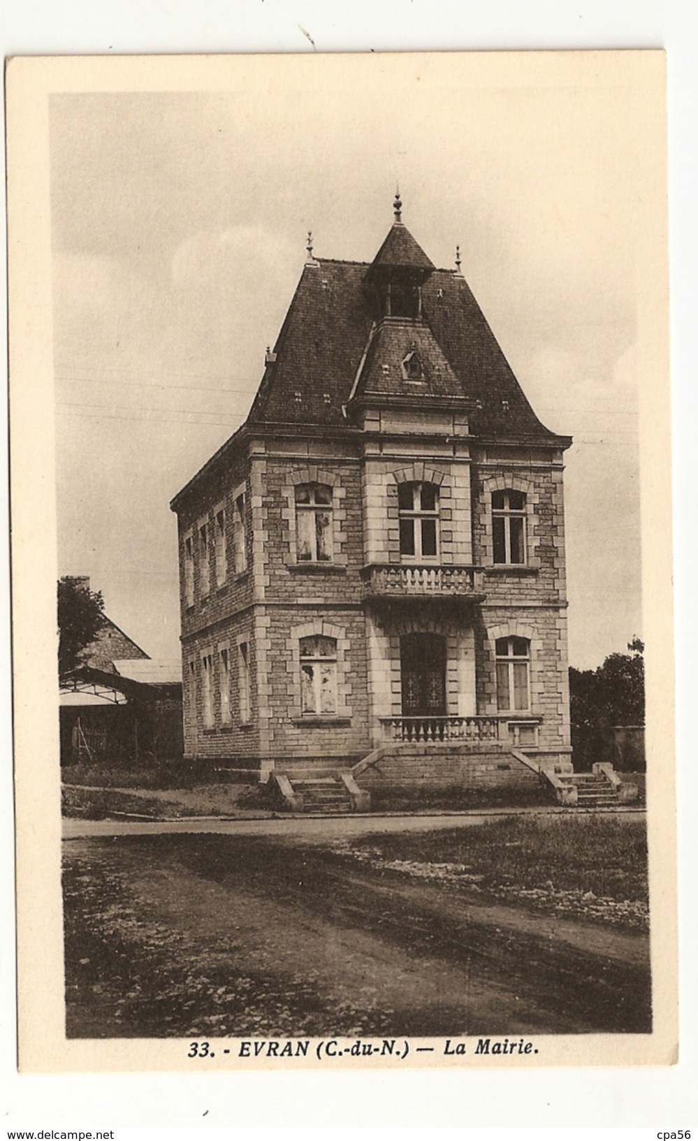 EVRAN - Mairie - N°33 Passemard - Evran