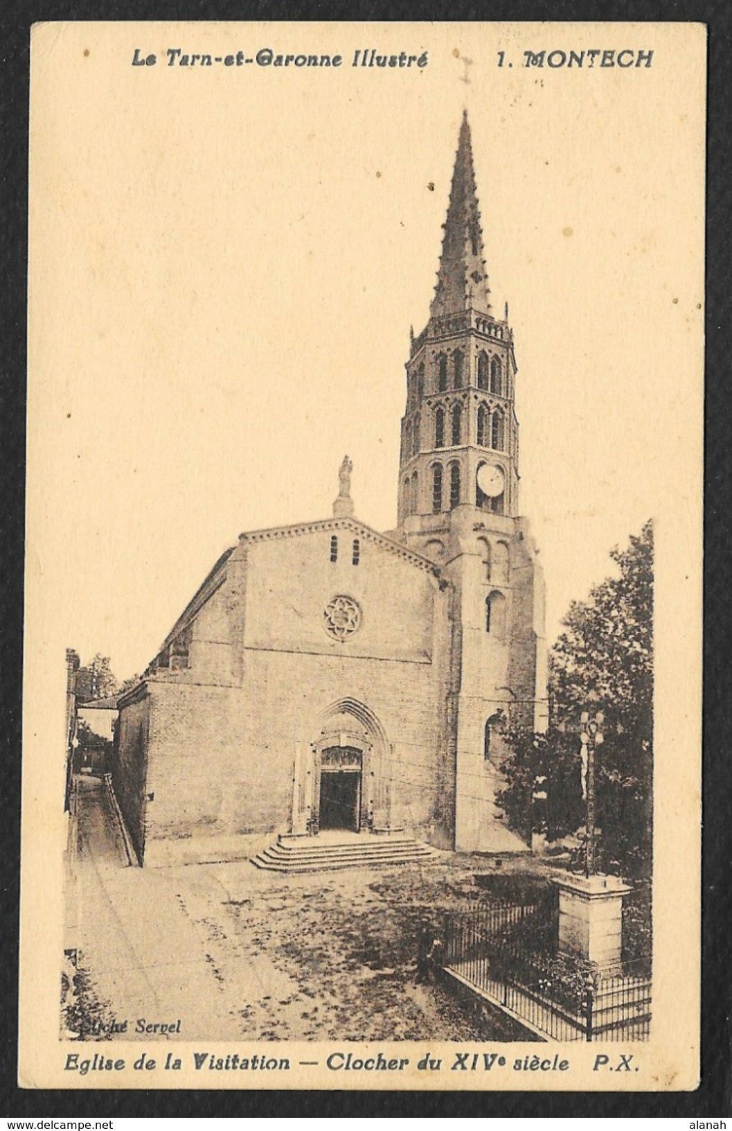 MONTECH Eglise De La Visitation (Servel Poux) Tarn & Garonne (82) - Montech