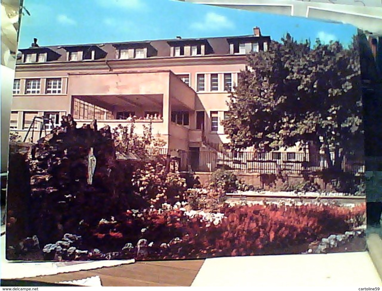 LUXEMBOURG Kinder-Erholungsheim PREVENTORIUM Ste.Elisabeth In Remich Grotta Madonna LOURDES S1970 FW9753 - Remich