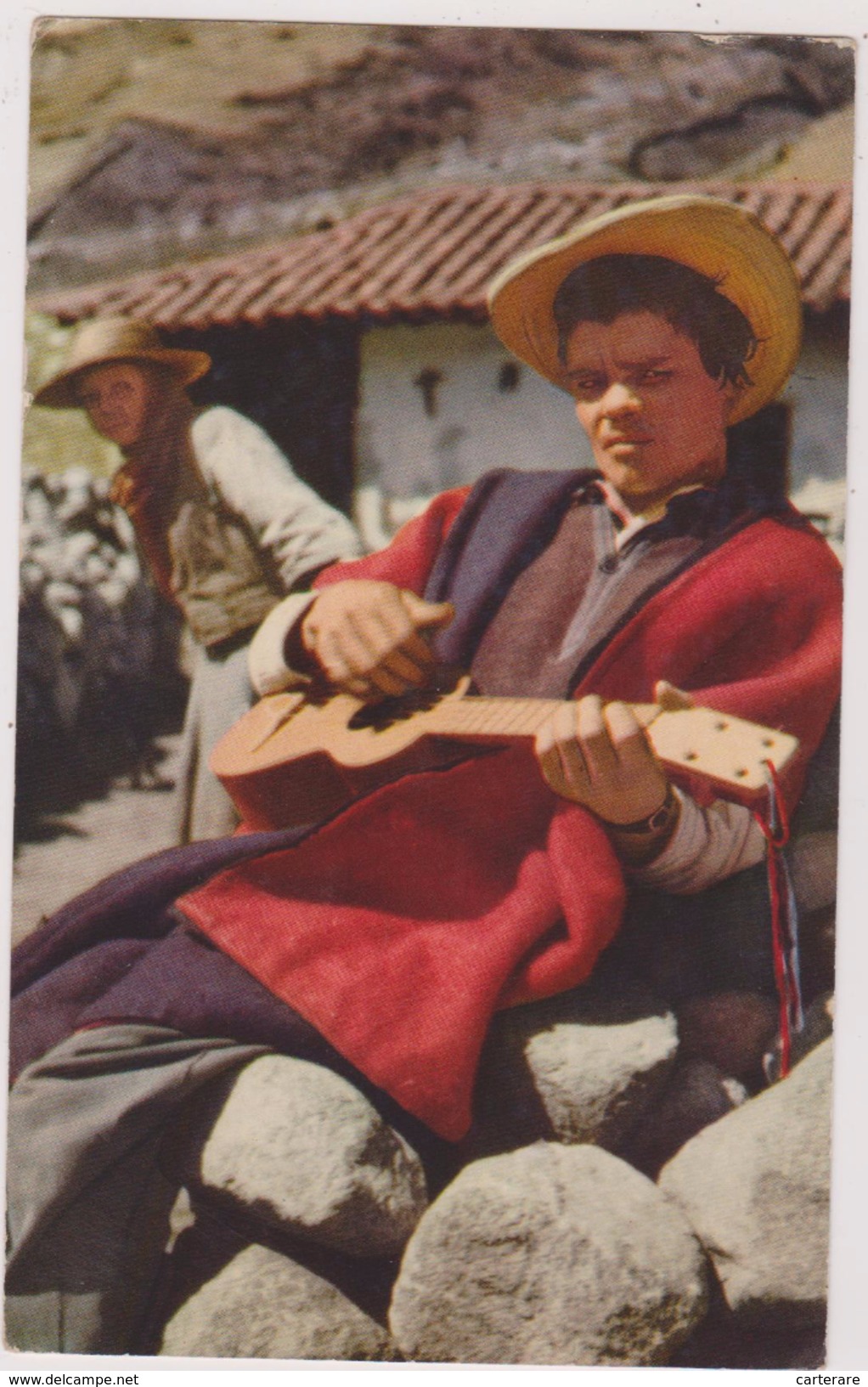 AMERIQUE,Vénézuela,1955,les Andes,ANDINO,GUITARISTE,1955 - Venezuela