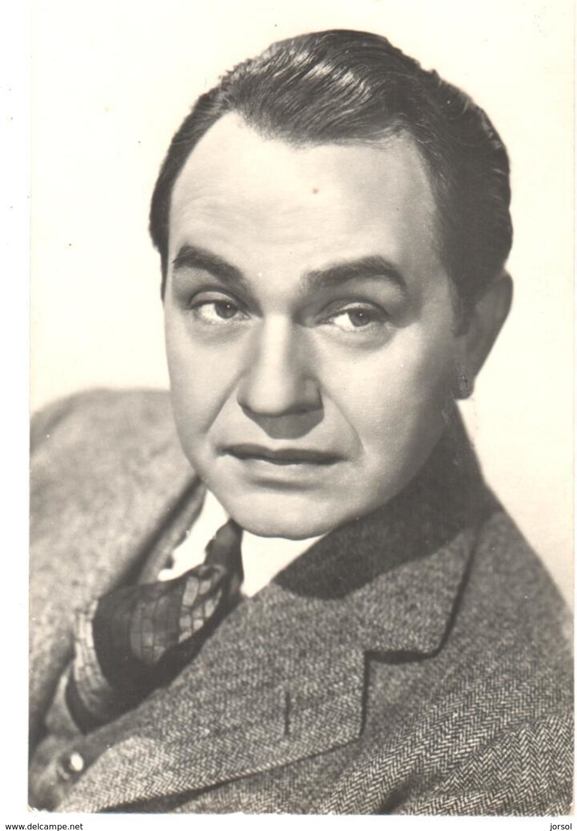 POSTAL  EDWARD G. ROBINSON   (ACTOR) - Actors