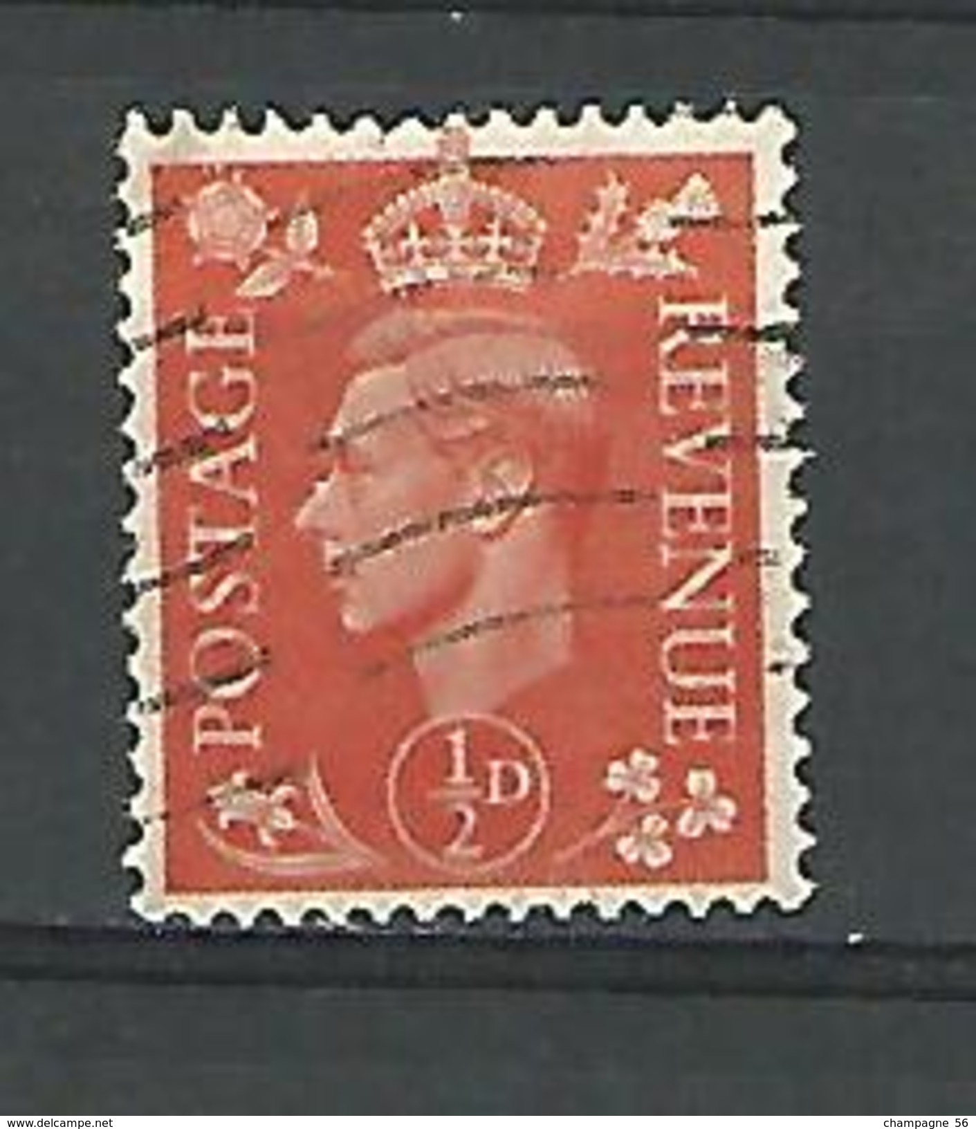 1951 N° 251  GEORGE  VI OBLITÉRÉ - Variétés, Erreurs & Curiosités