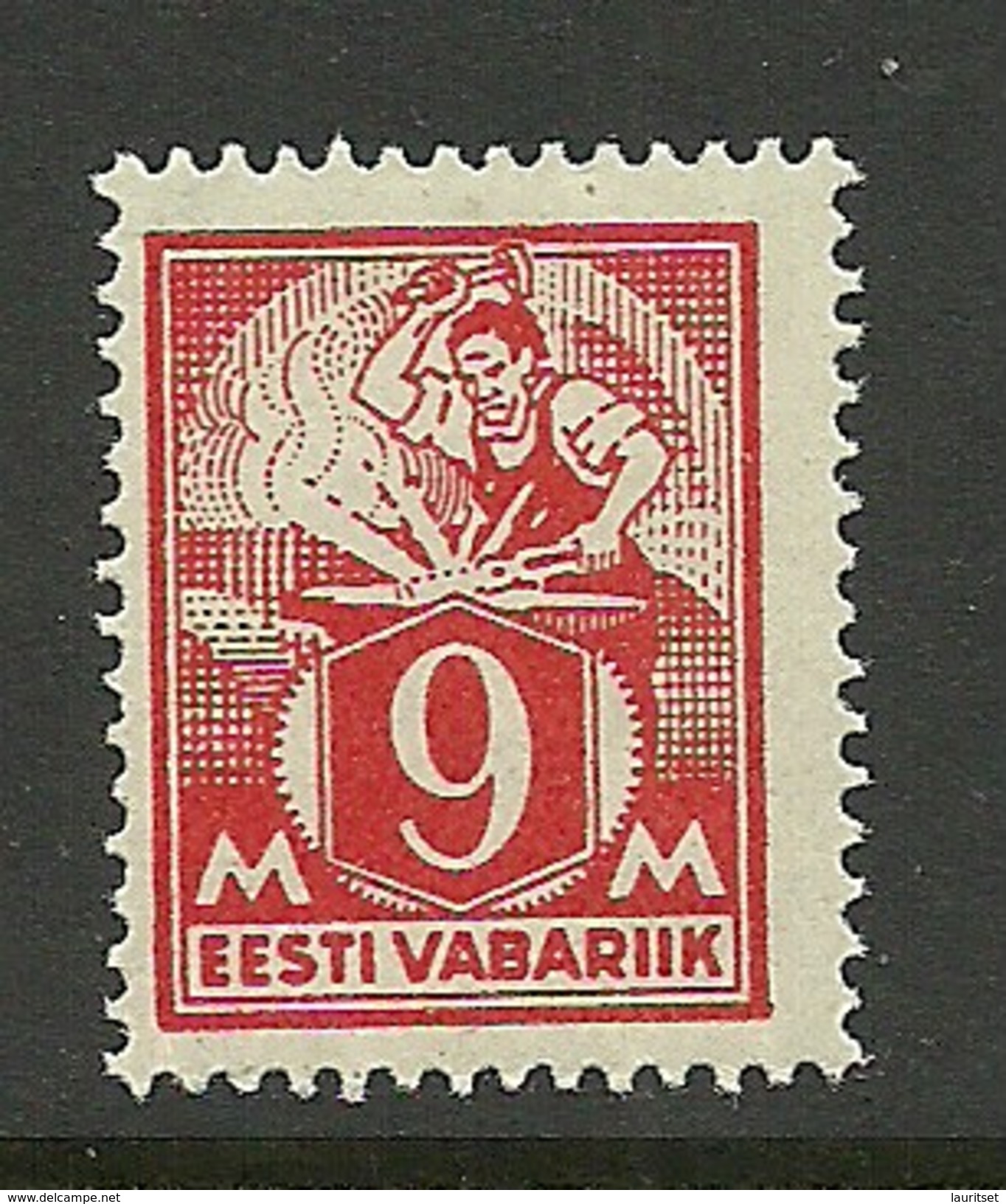 Estland Estonia 1923 Schmied Michel 38 A MNH - Estonia