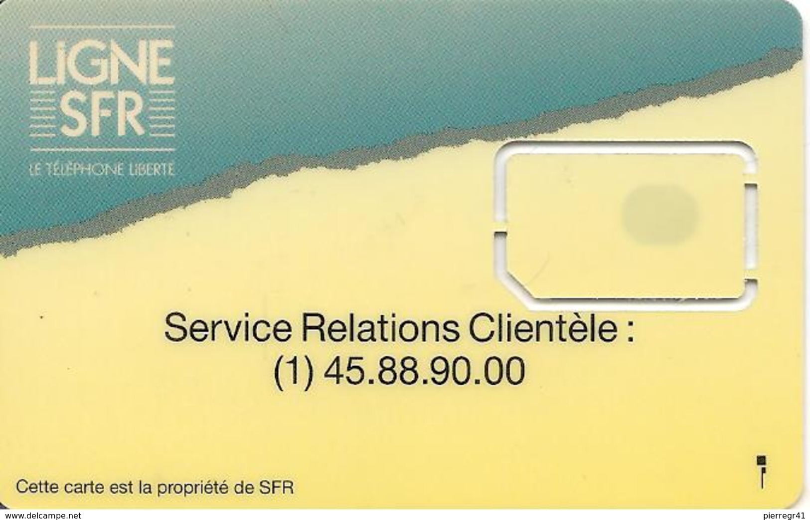 CARTE^-PUCE-GSM-SFR LIBERTE-PUCE F-SF1F-SD-PUCE ATTACHEE-TBE- RARE - Nachladekarten (Handy/SIM)