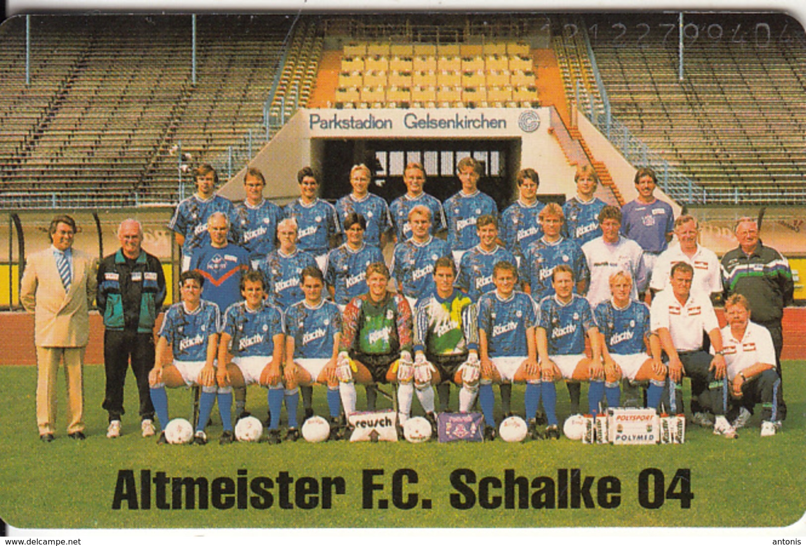 GERMANY(chip) - Altmeister FC Schalke 04(K 461), Tirage 6000, 11/92, Used - K-Serie : Serie Clienti