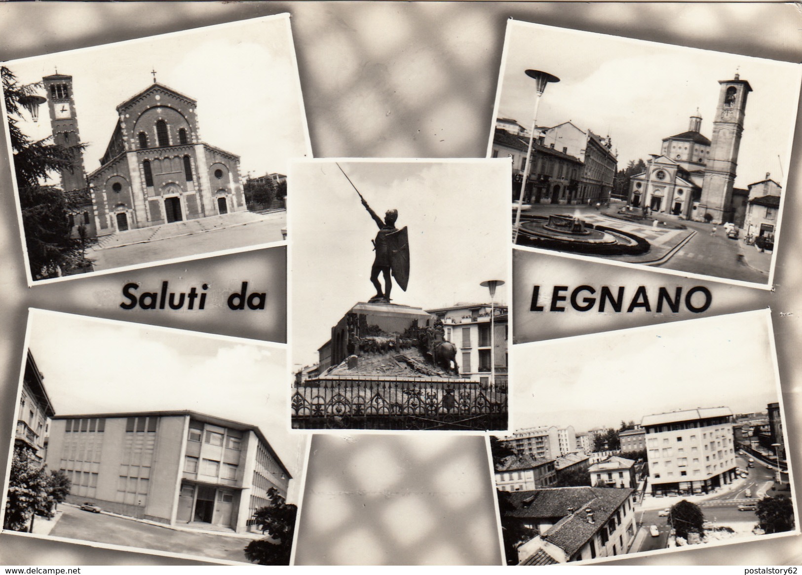 Legnano, Saluti Da Legnano. Cartolina Viaggiata 1963 - Legnano