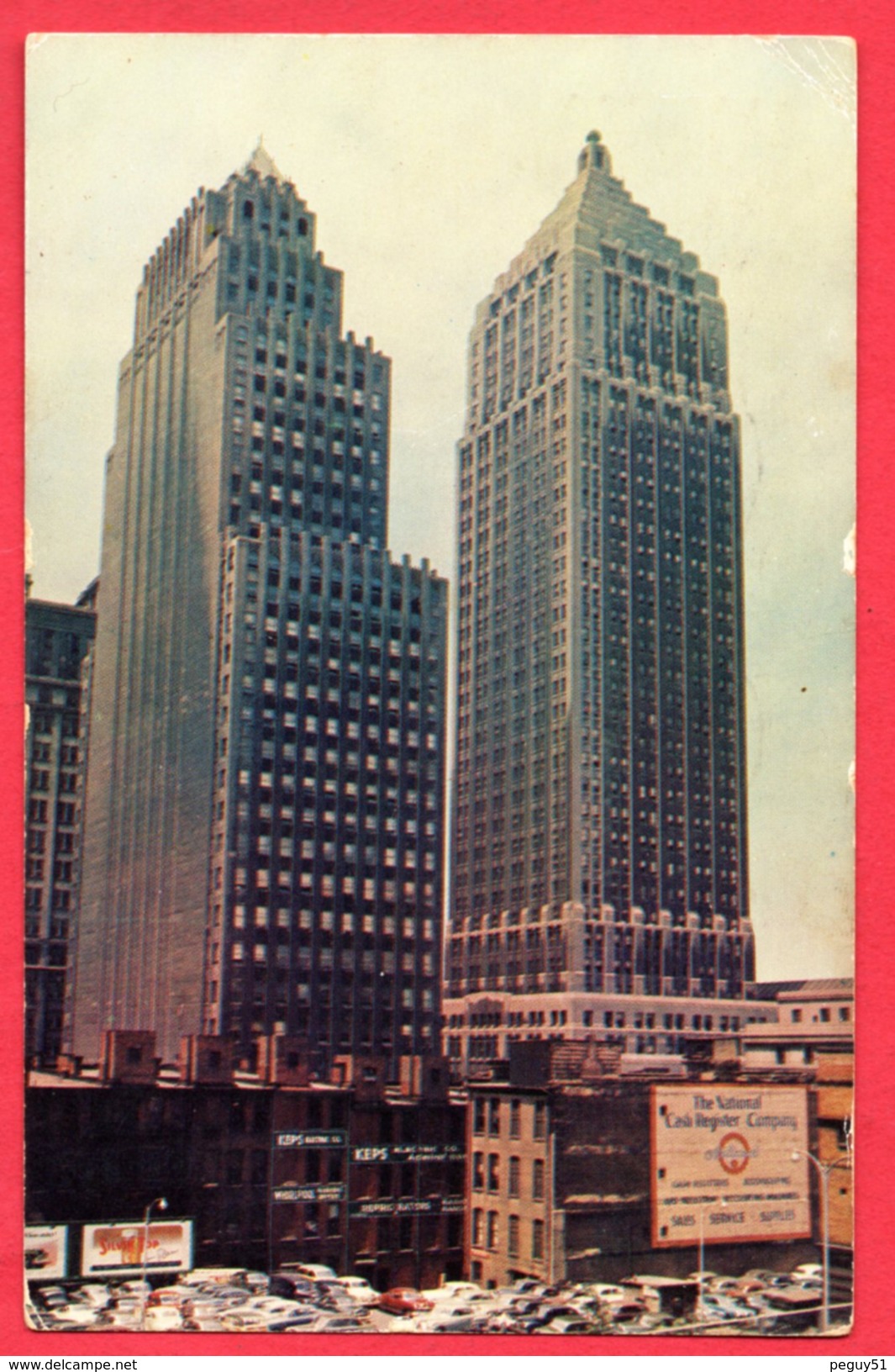 Pennsylvania . Pittsburgh. Kopper's And Gulf Buildings. 1953 - Pittsburgh