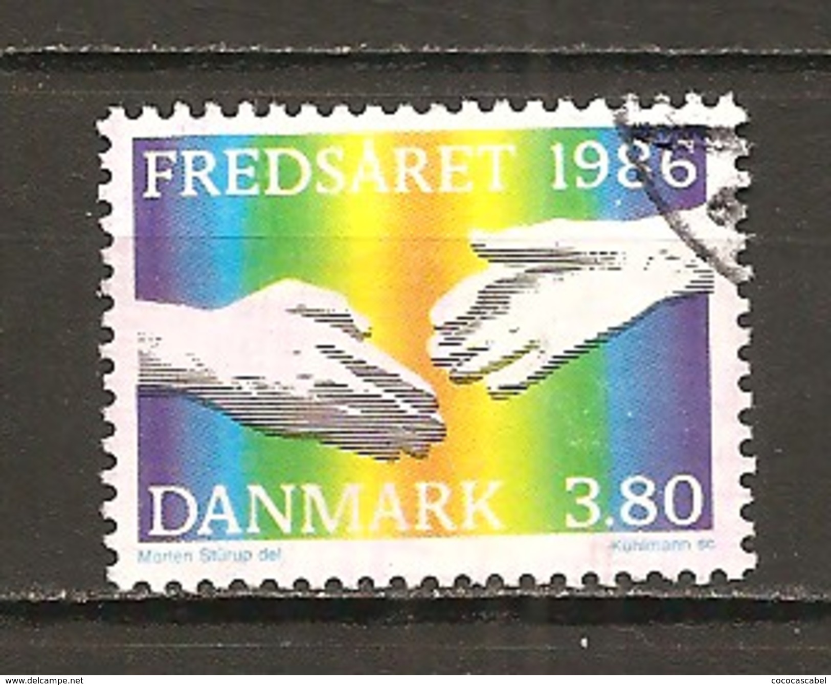 Dinamarca-Denmark Yvert Nº 869 (usado) (o) - Usado