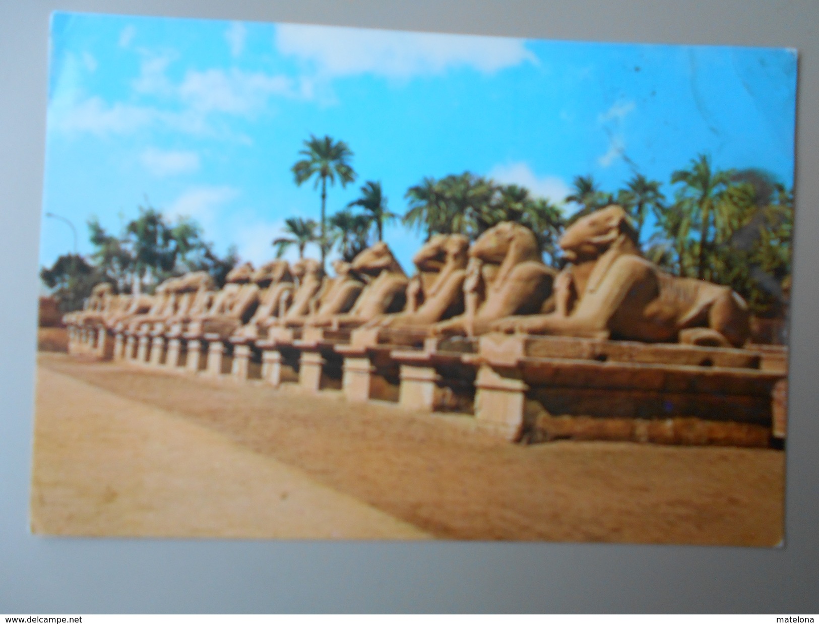 EGYPTE KARNAK THE SPHINX AVENUE - Sphinx