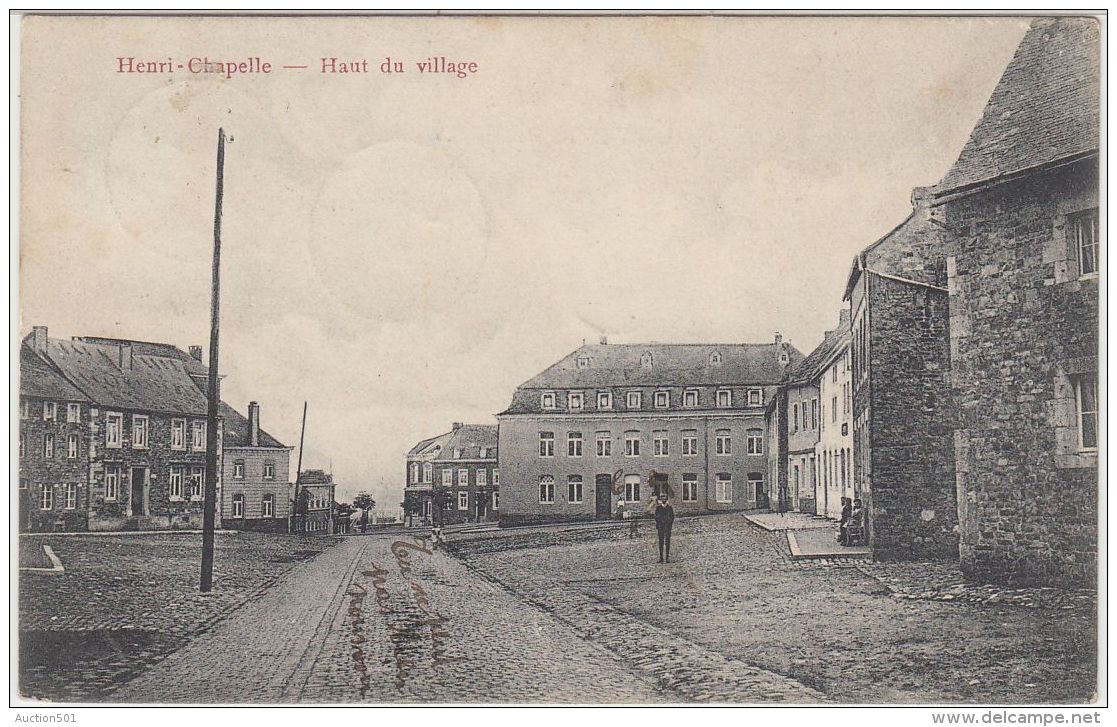 28185g  HAUT DU VILLAGE - Henri-Chapelle -  1909 - Welkenraedt