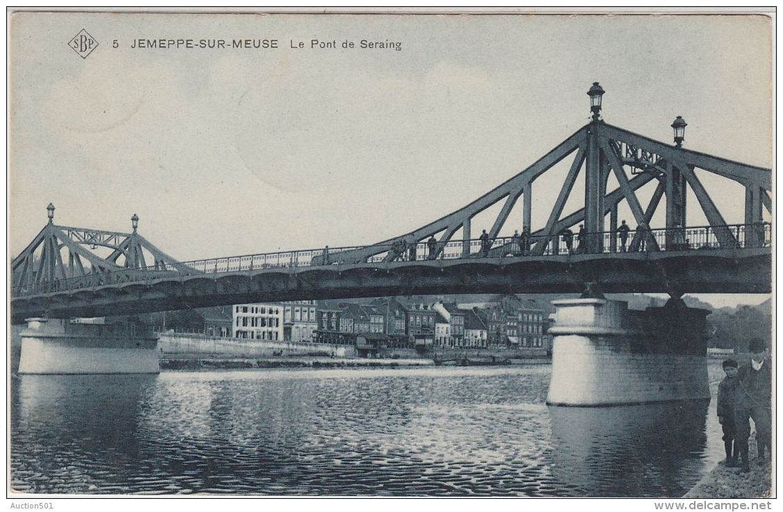 28188g   PONT DE SERAING - Jemeppe-sur-Meuse - 1909 -  SBP  5 - Seraing