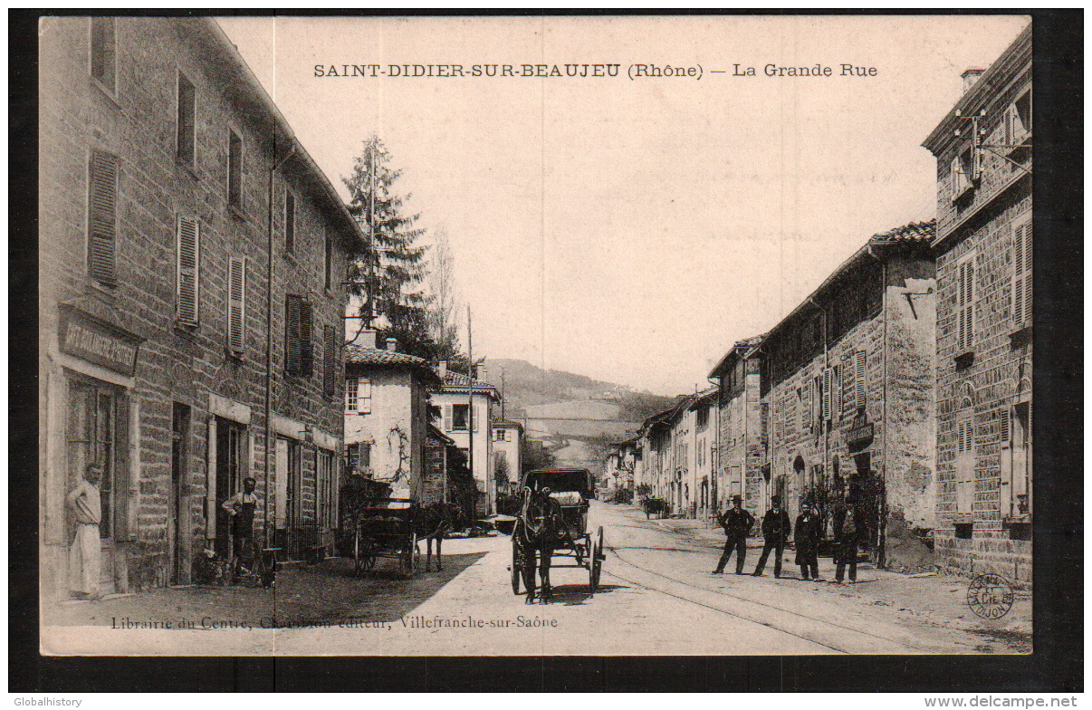 DC2476 - SAINT DIDIER SUR BEAUJEU - LA GRANDE RUE - Other & Unclassified