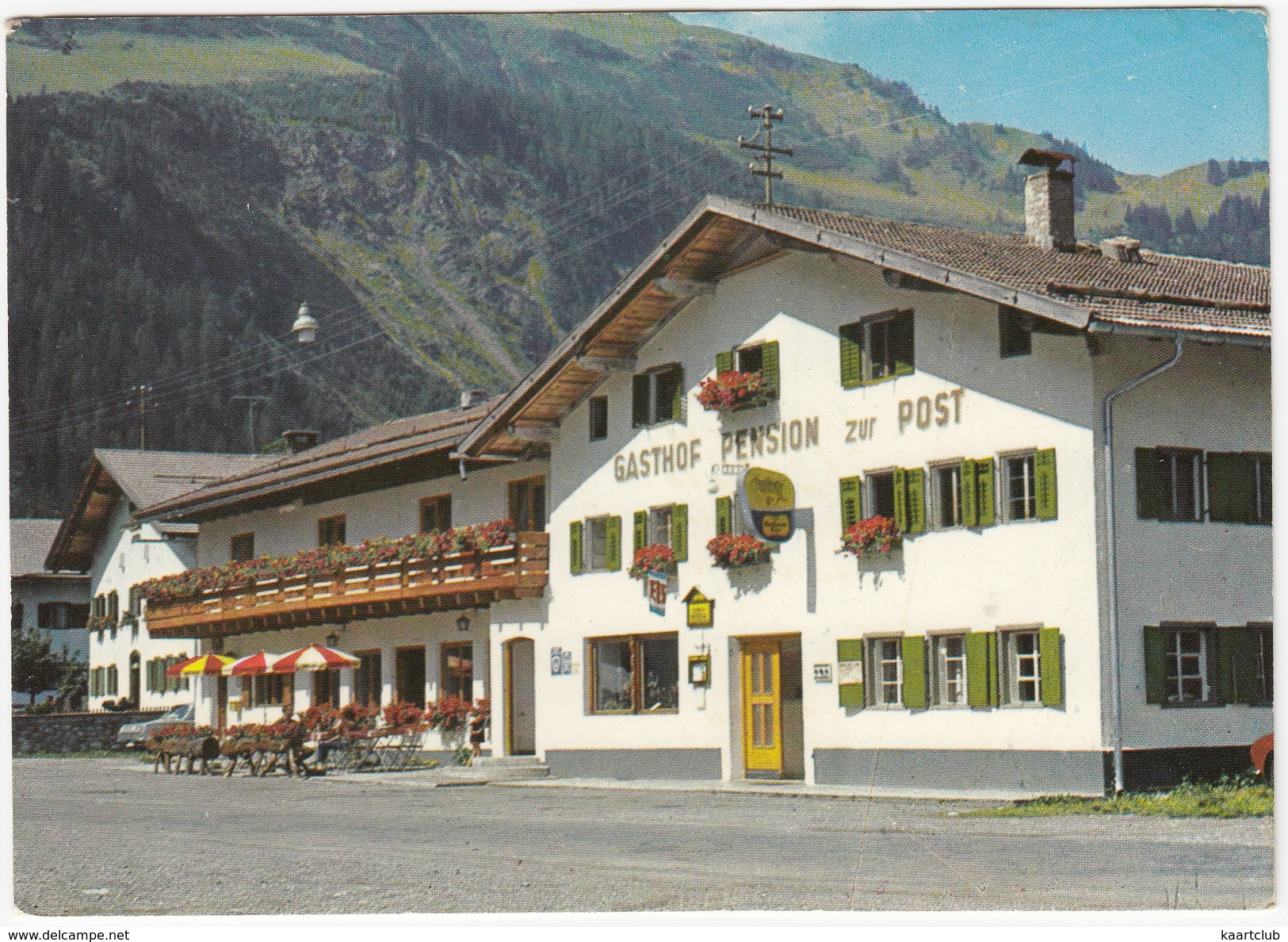 Steeg, Lechtal: Gasthof-Pension  ZUR POST -  Tirol - (Österreich/Austria) - Lechtal