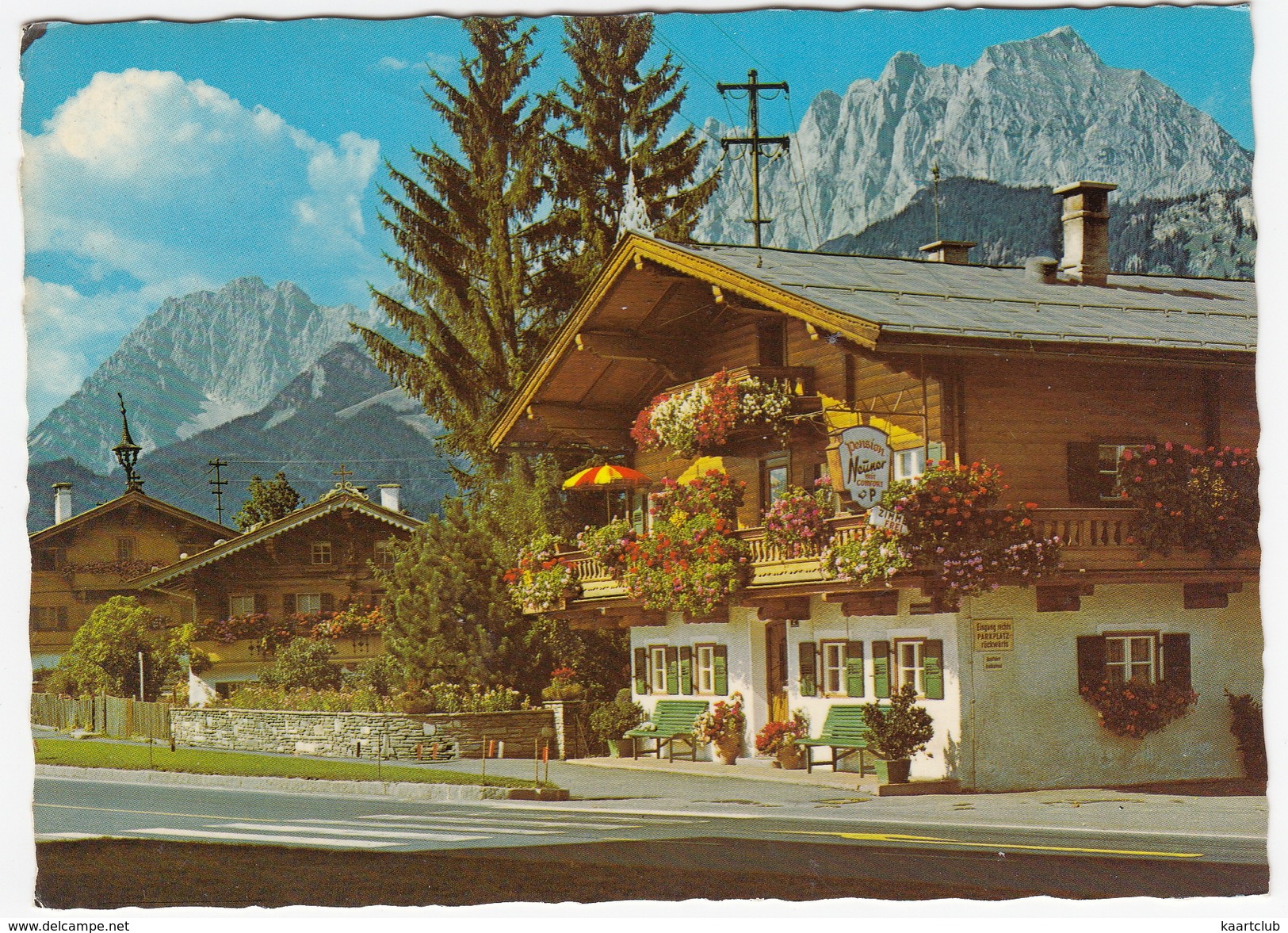 St. Johann:  Pension NEÜNER  -  Tirol - (Österreich/Austria) - St. Johann In Tirol