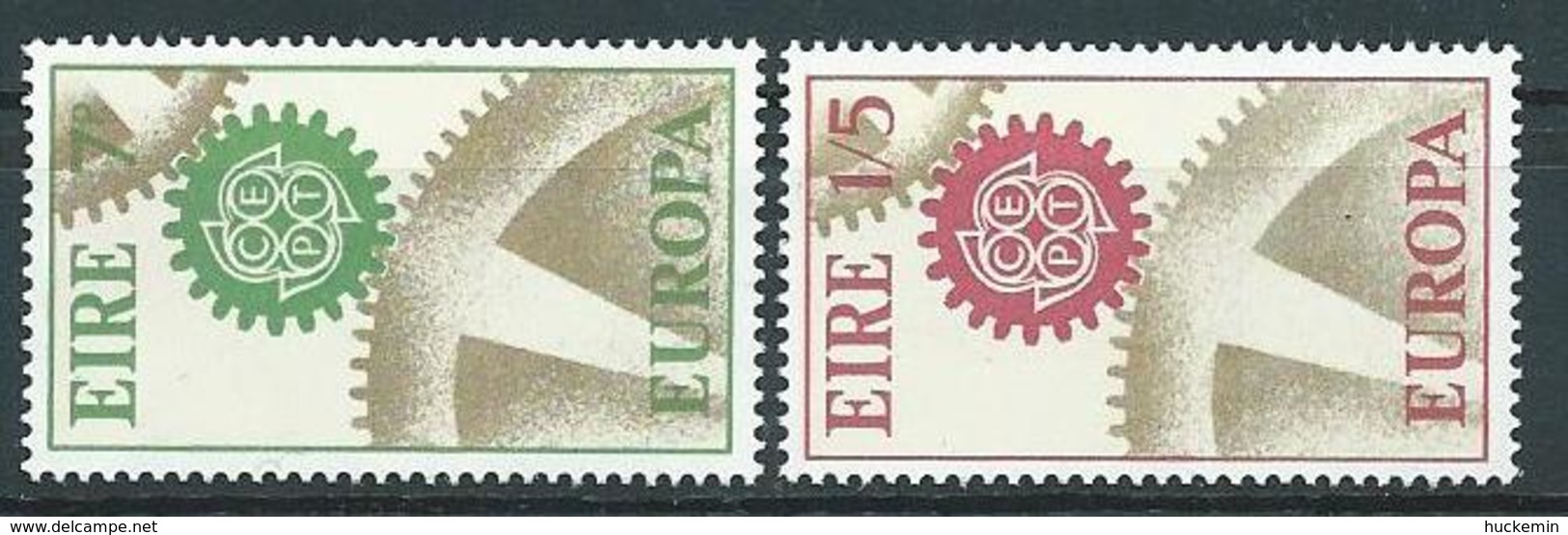 Irland 1967 Mi 192 - 193  Europa Postfrisch - Ungebraucht