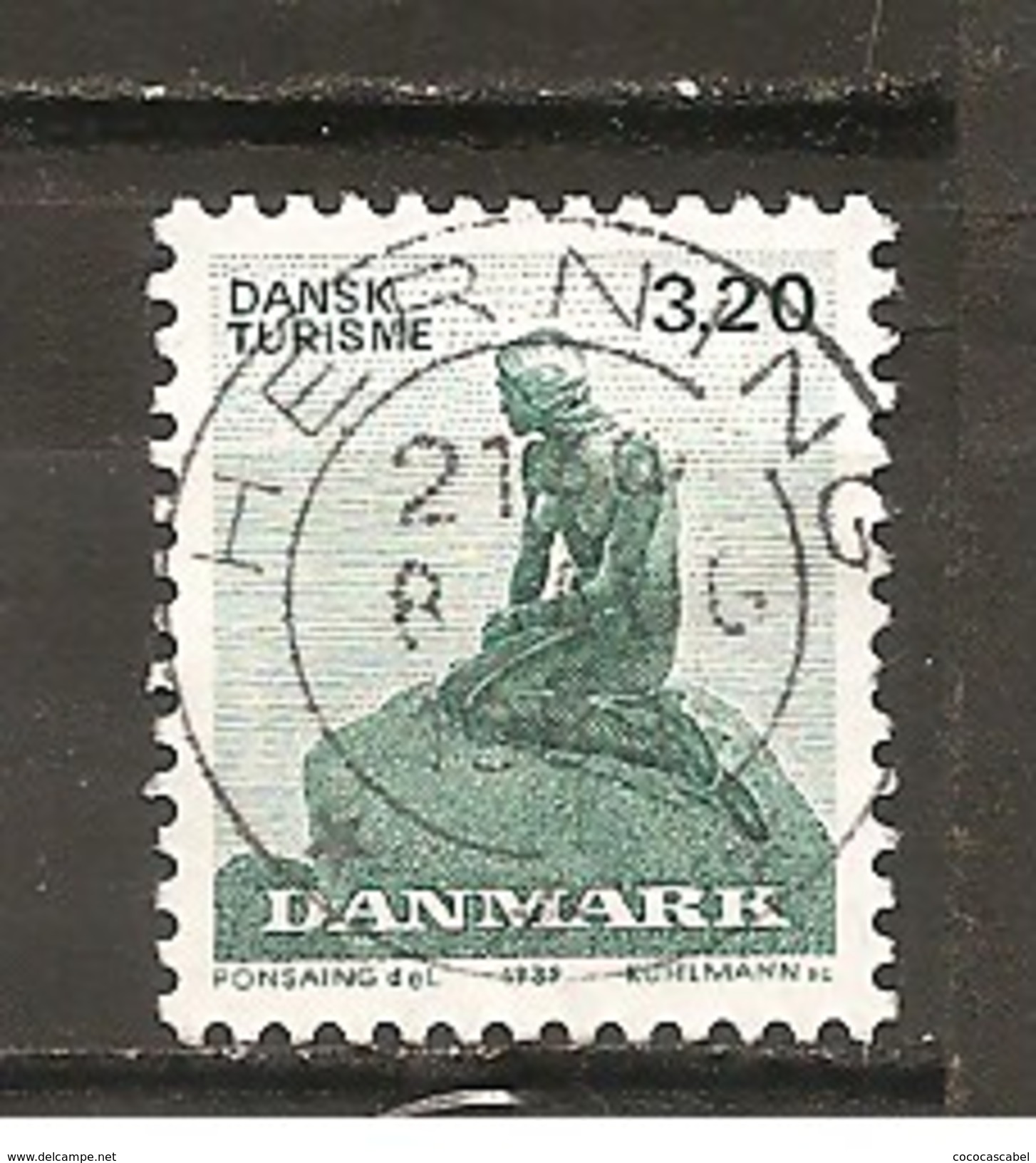 Dinamarca-Denmark Yvert Nº 947 (usado) (o) - Usado