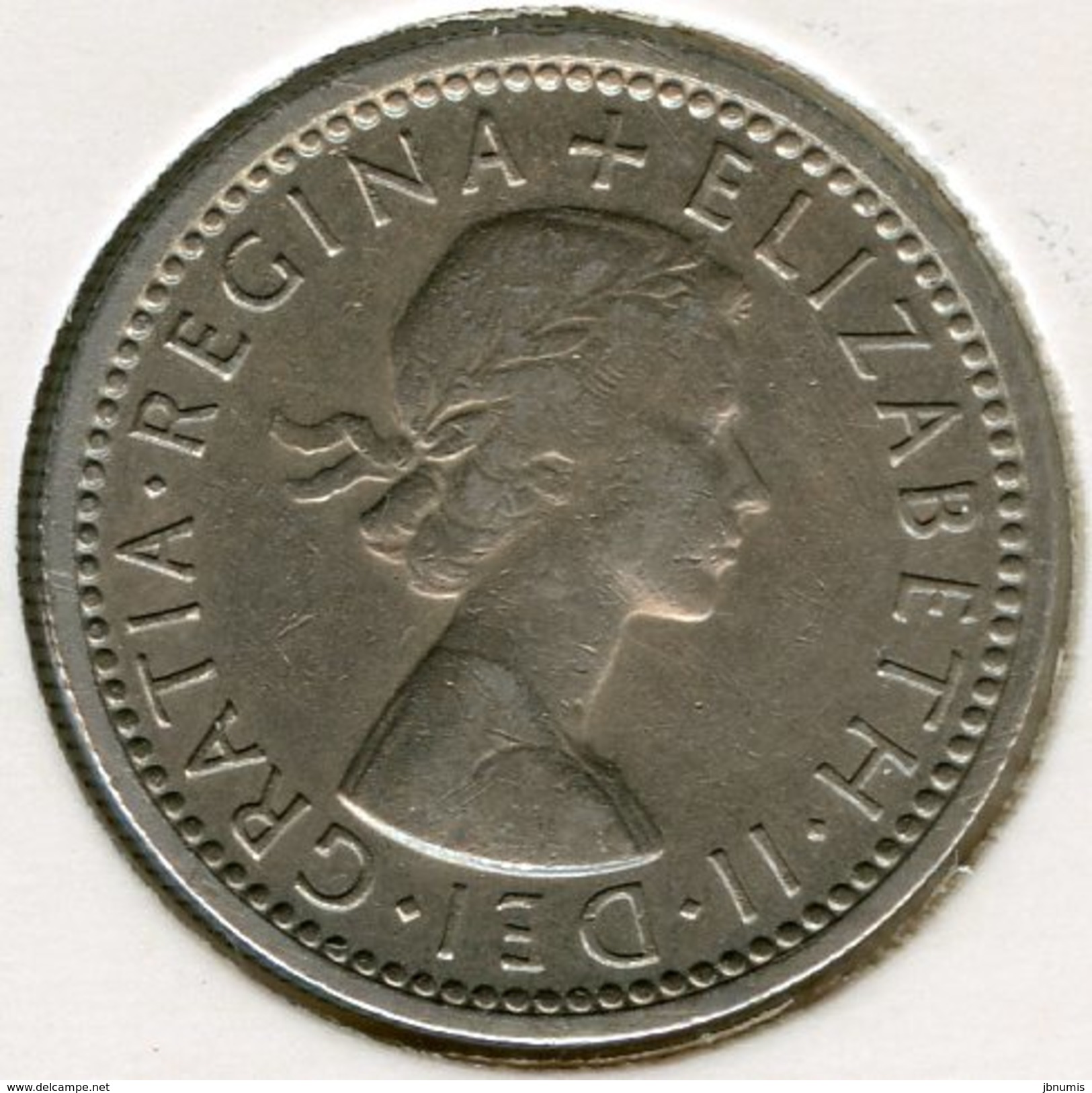 Grande Bretagne Great Britain 6 Pence 1956 KM 903 - H. 6 Pence