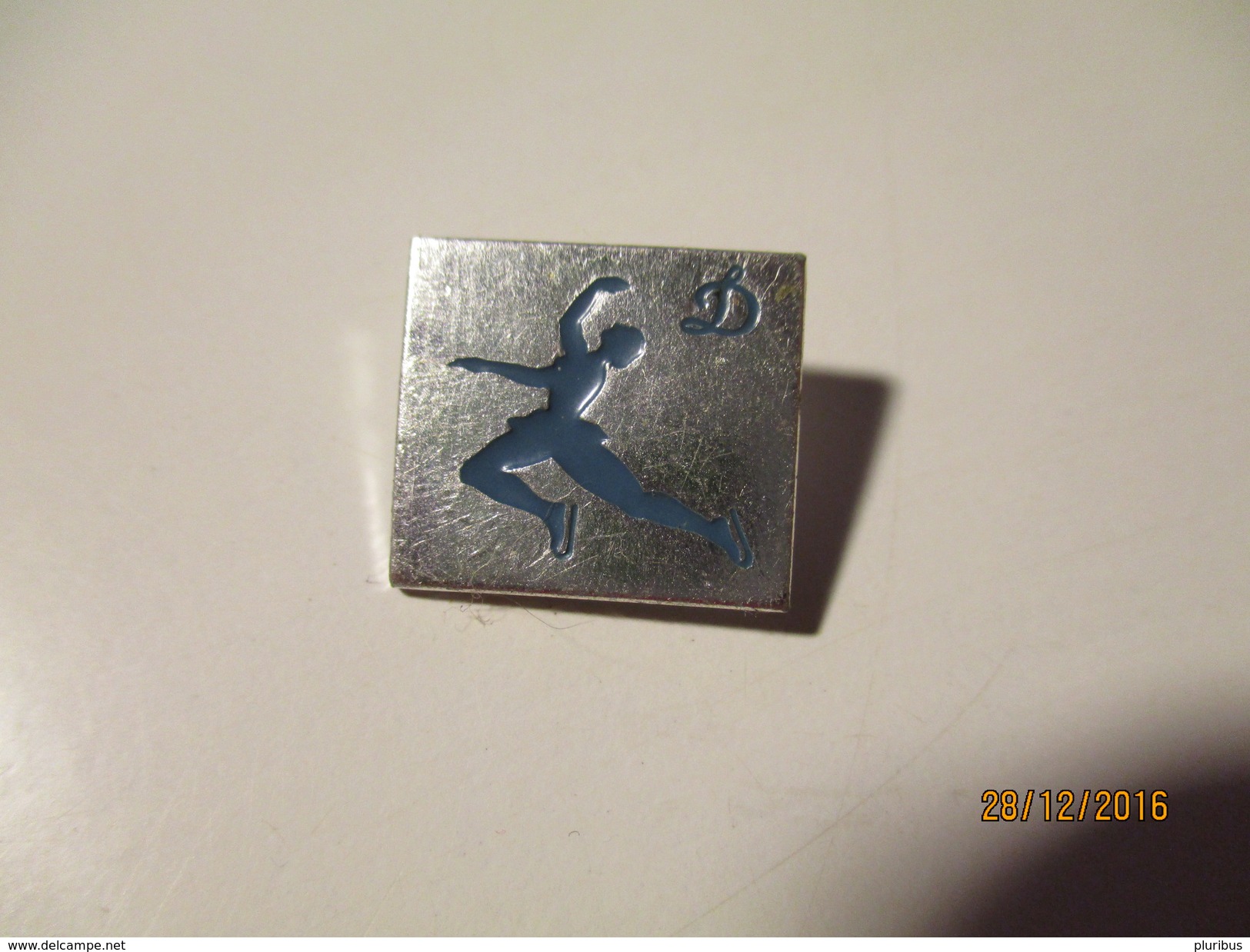 RUSSIA USSR FIGURE SKATING DYNAMO , PIN BADGE , O - Patinage Artistique