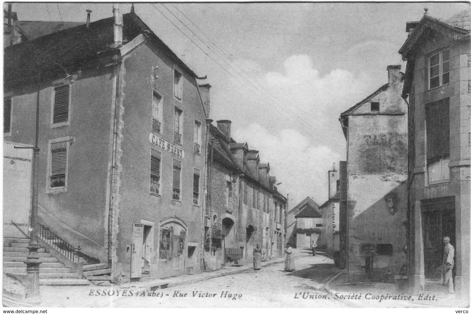 Carte Postale Ancienne De ESSOYES-rue Victor Hugo - Essoyes