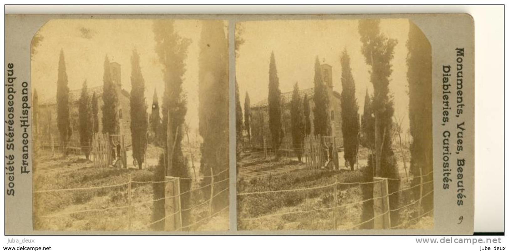 Montserrat ( Barcelona ) .  Capilla De San Iscle .  Superbe Et Rare . - Stereoscopic