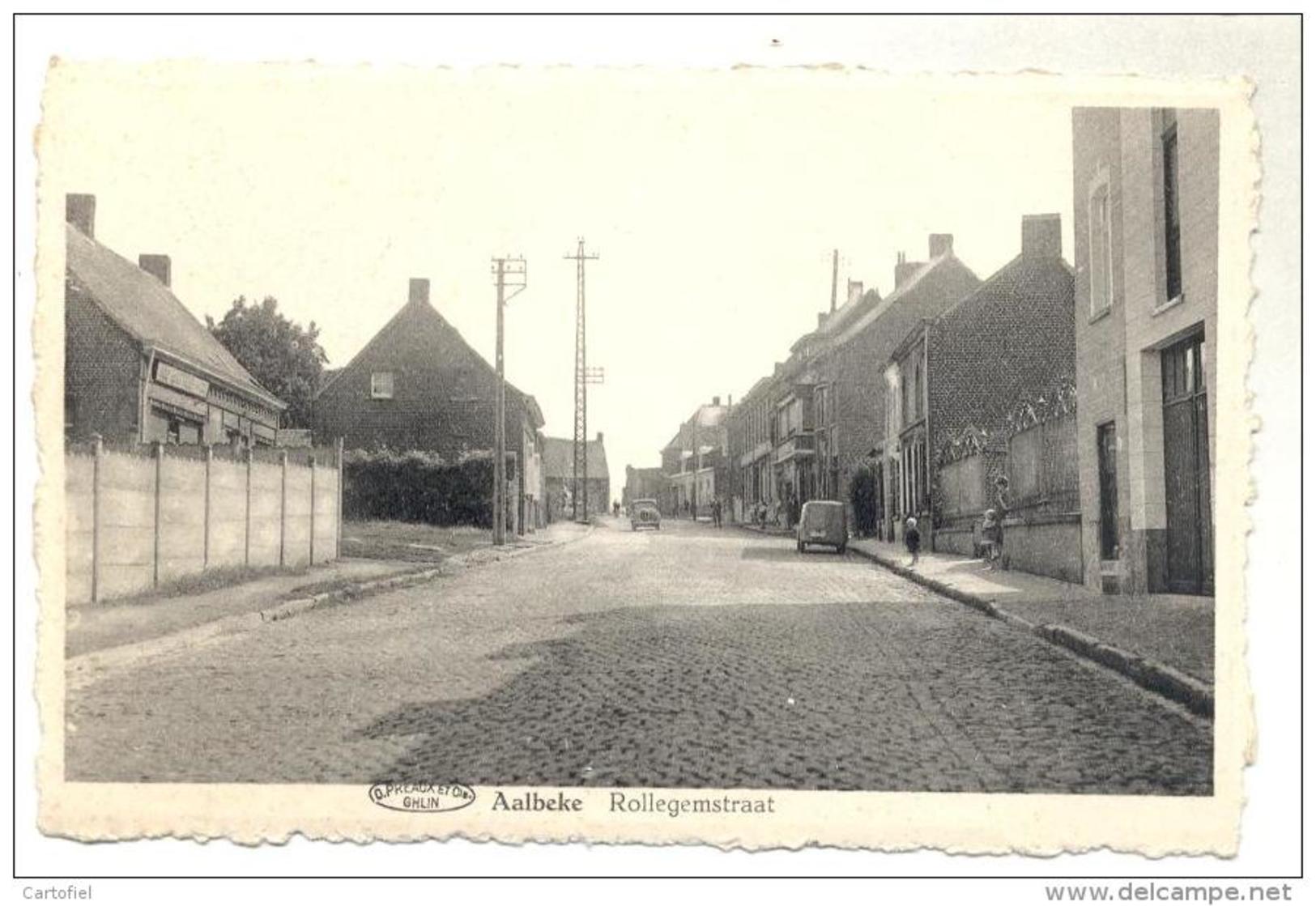 AALBEKE-ROLLEGEMSTRAAT-NIET VERZONDEN-UITG.VAN DER MEULEN-CATTEBEKE-EDIT.PREAUX A GHLIN - Kortrijk