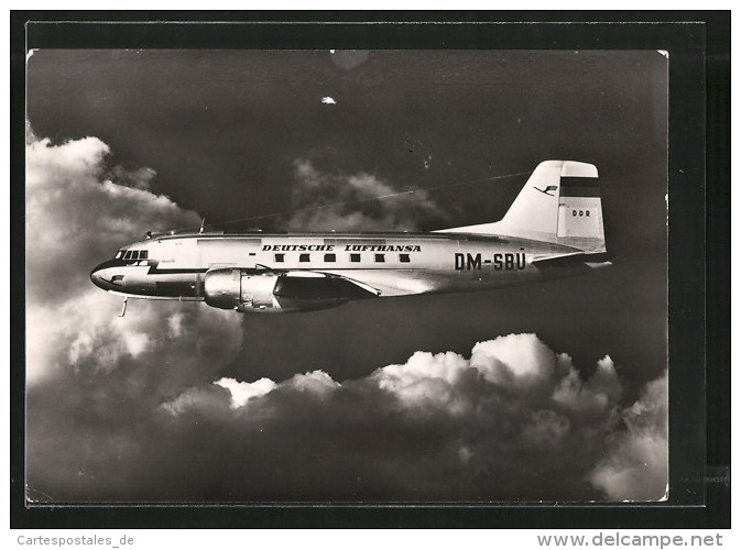 AK Mittelstreckenflugzeug I L 14 Der Deutschen Lufthansa - 1946-....: Moderne