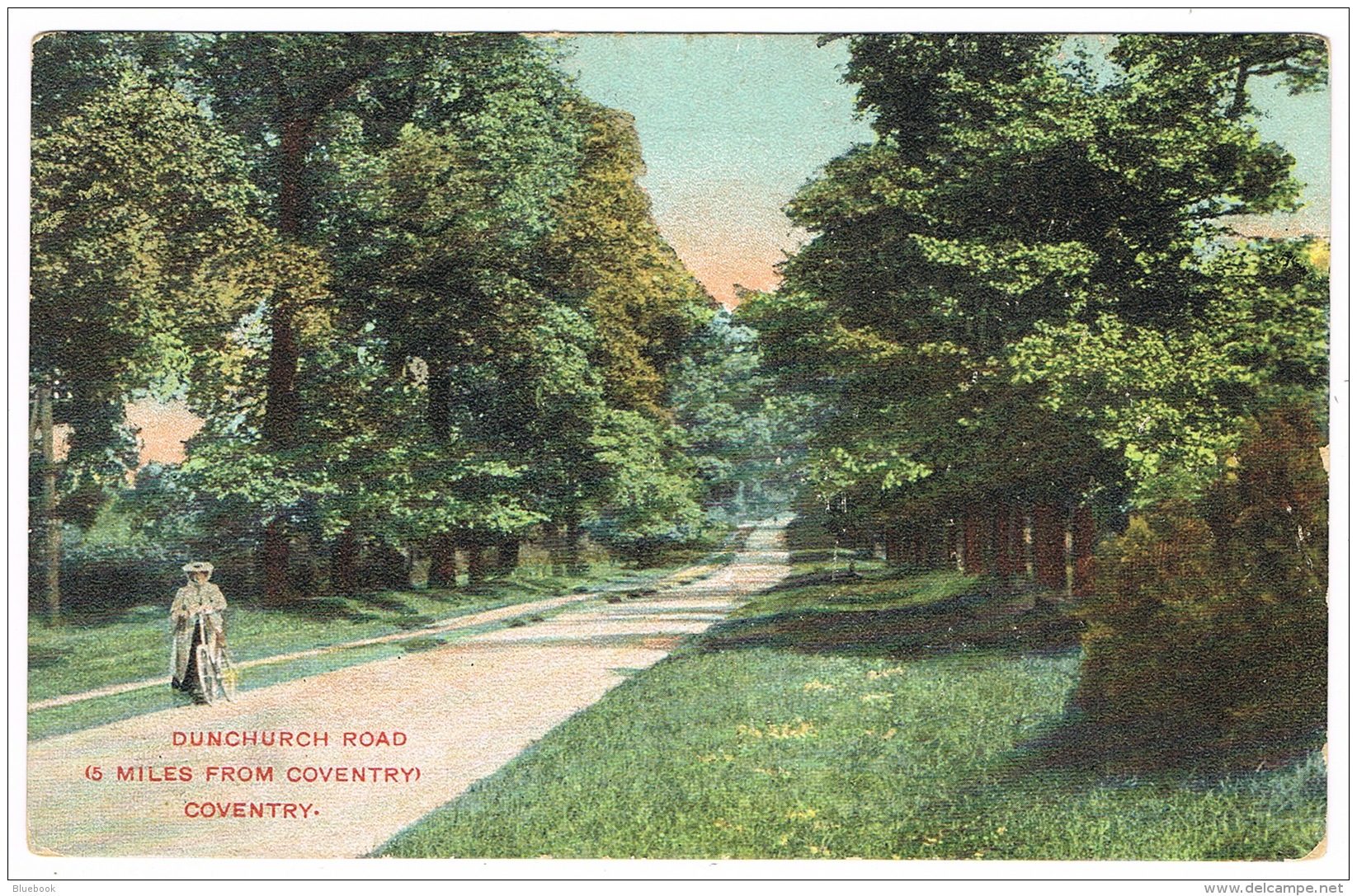 RB 1135 - 1908 Postcard - Dunchurch Road Coventry Warwickshire - Coventry