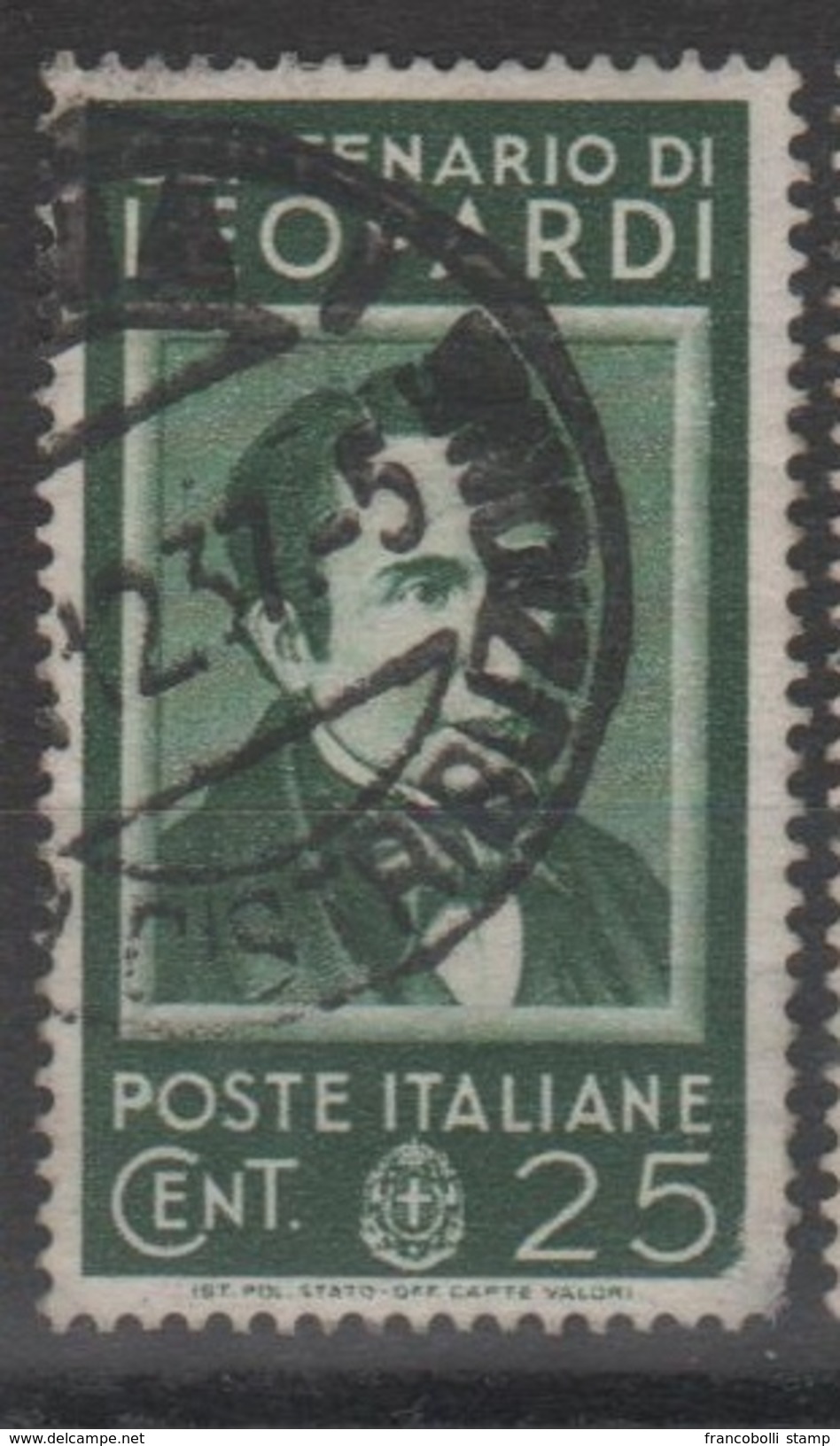 1937 Uomini Illustri Valore Singolo Usato - Usati