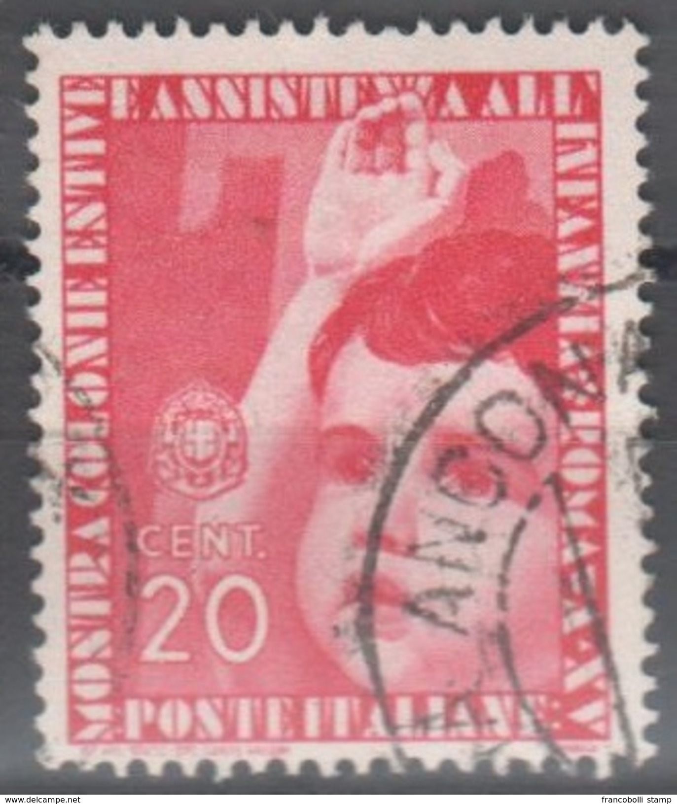 1937 Colonie Infanzia Valore Singolo Usato - Usati